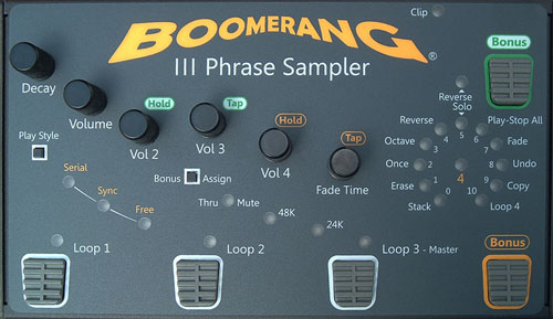 Boomerang III Phrase Sampler ルーパー